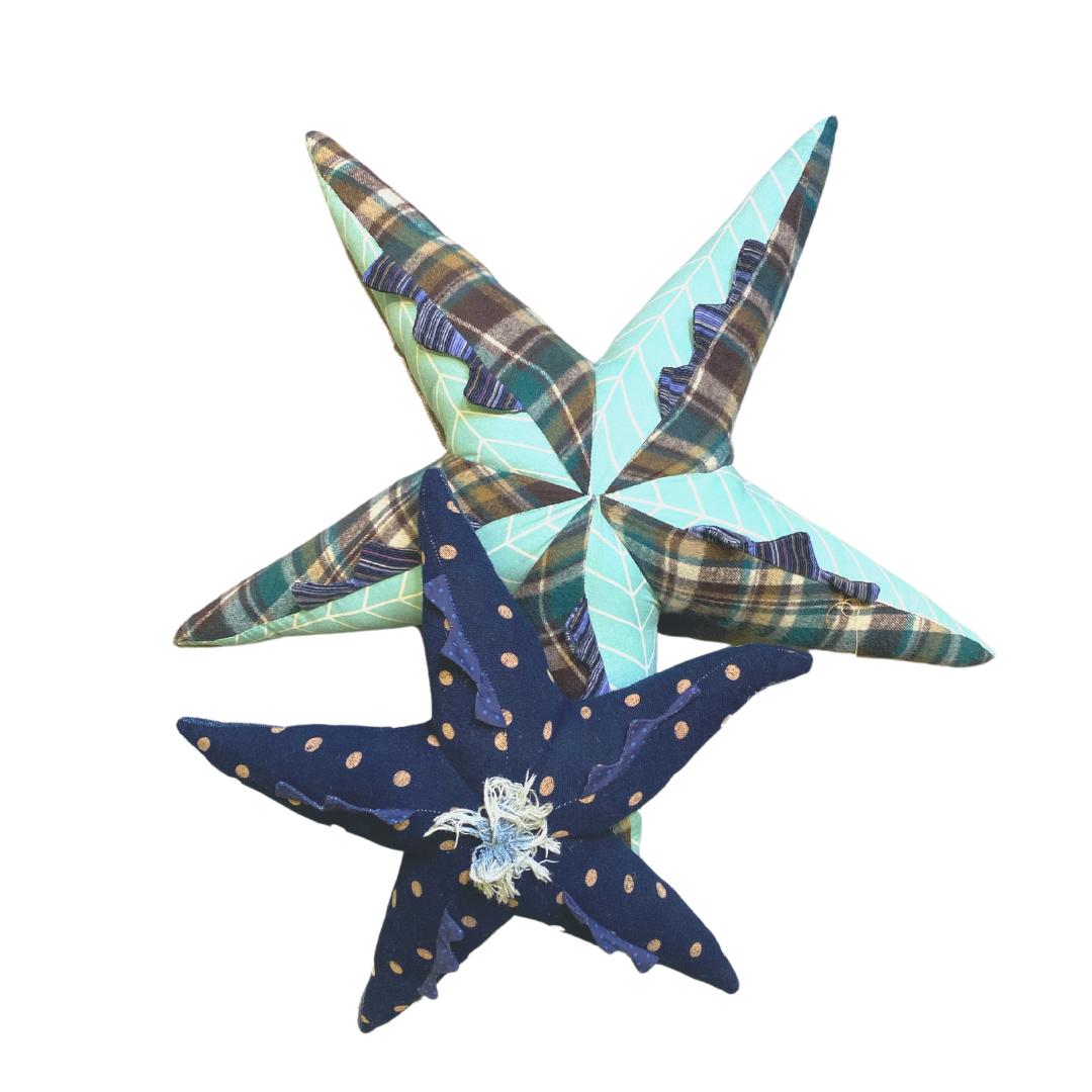 Tagpi-Tagpi Starfish Plushie