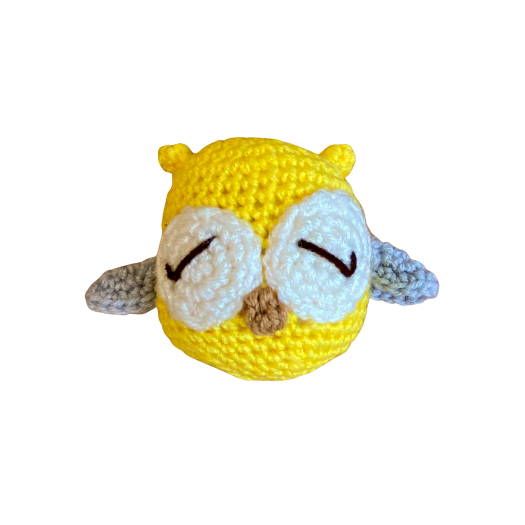 400 Lux Hand Crocheted Owl