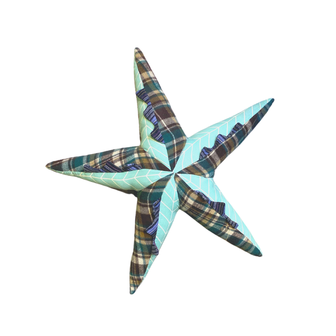 Tagpi-Tagpi Starfish Plushie