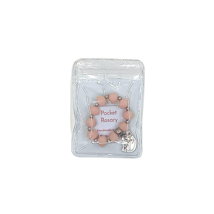 Jumimo by Vickit Glass Beads Pocket Rosary