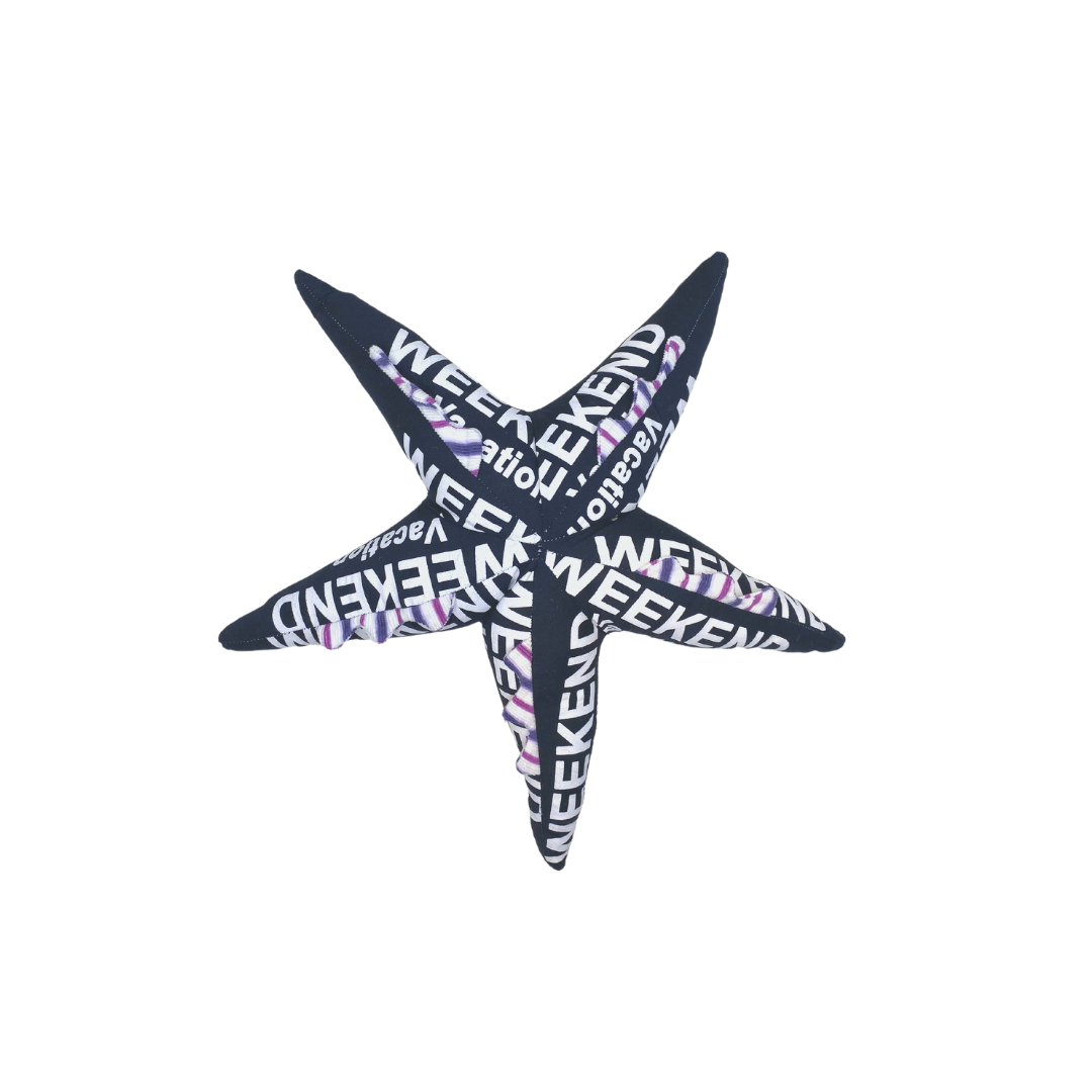 Tagpi-Tagpi Starfish Plushie