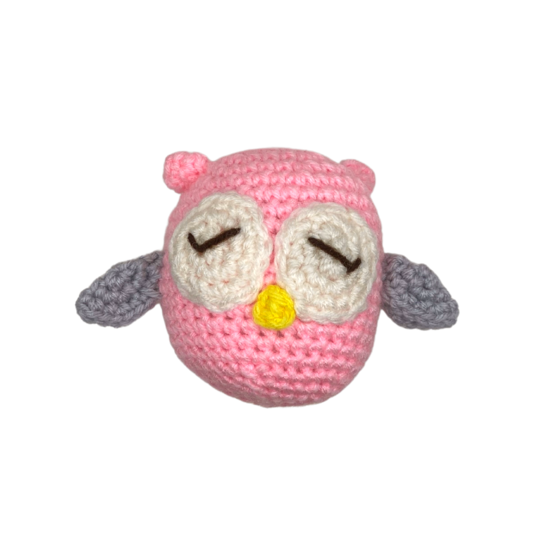 400 Lux Hand Crocheted Owl
