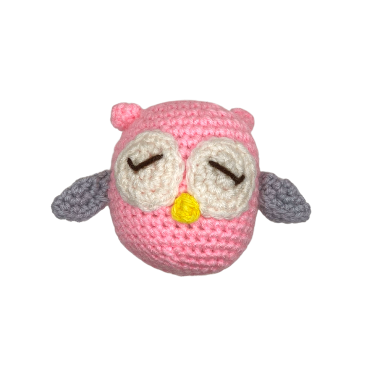 400 Lux Hand Crocheted Owl