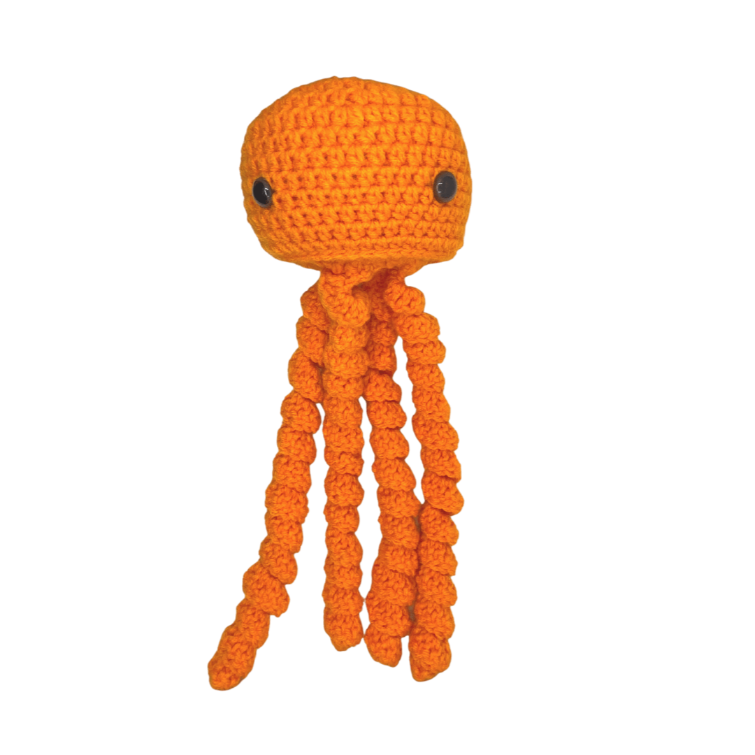 400 Lux Hand-Crocheted Jellyfish