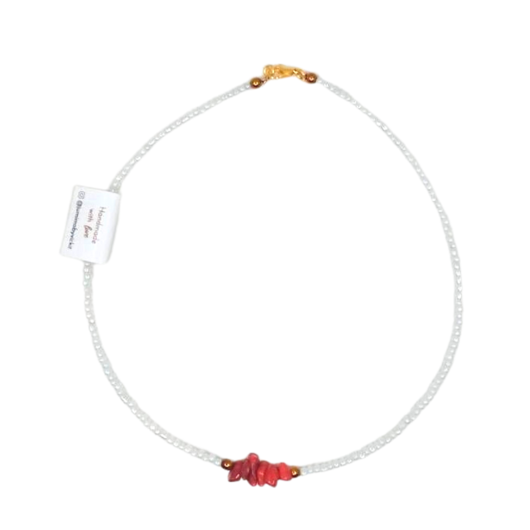Jumimo by Vickit Chips Stone Choker