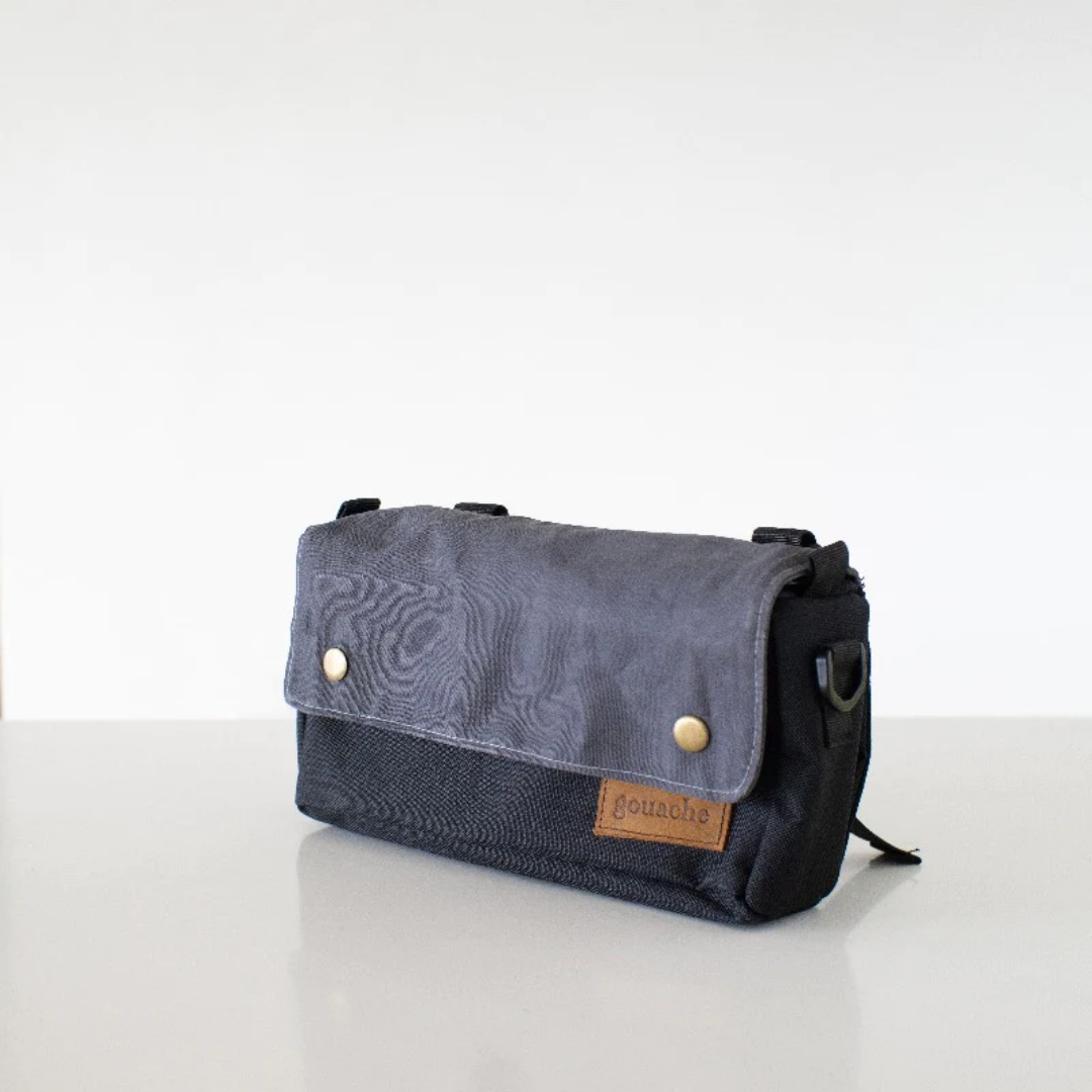 Gouache	Otto Waxed Canvas Rider Bag