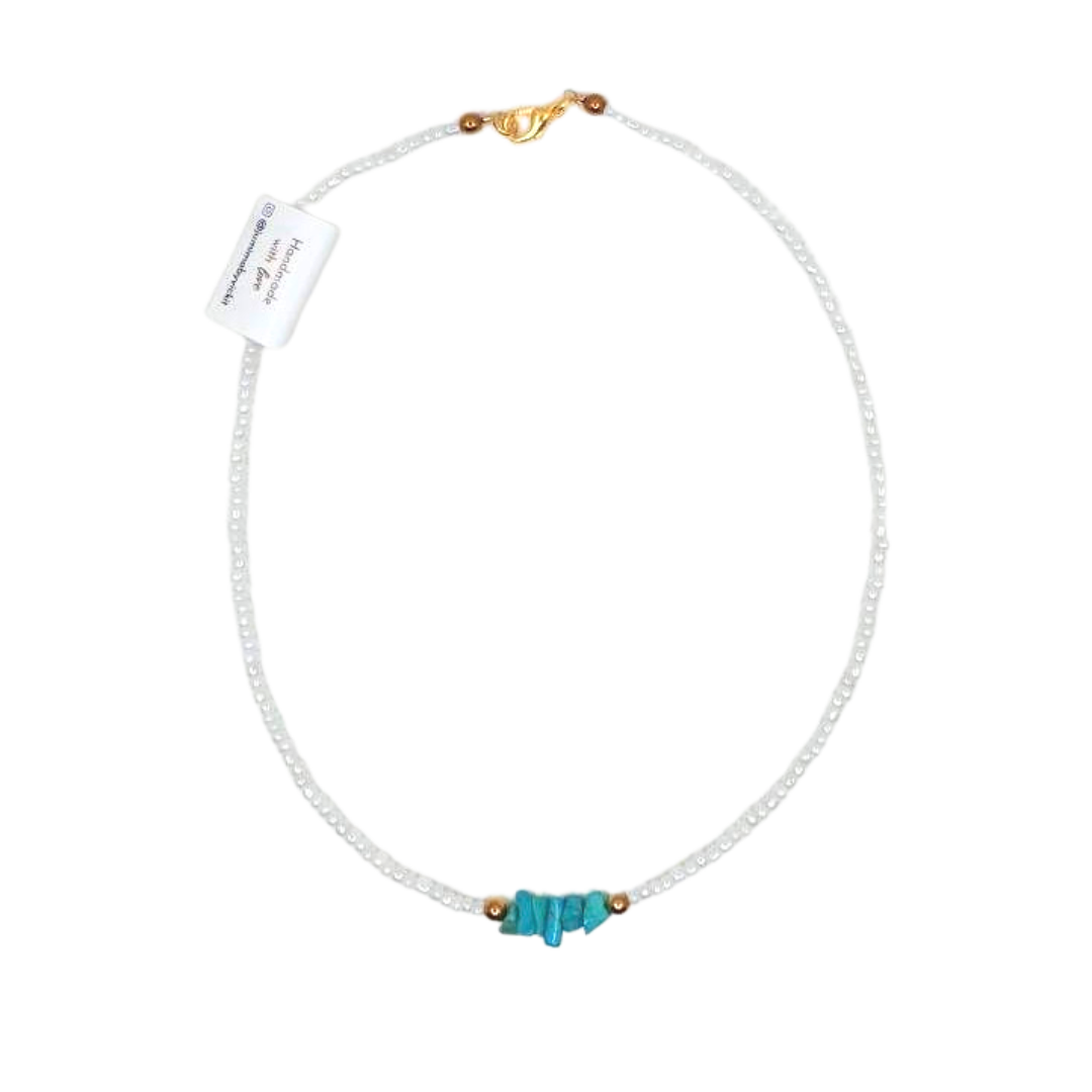 Jumimo by Vickit Chips Stone Choker