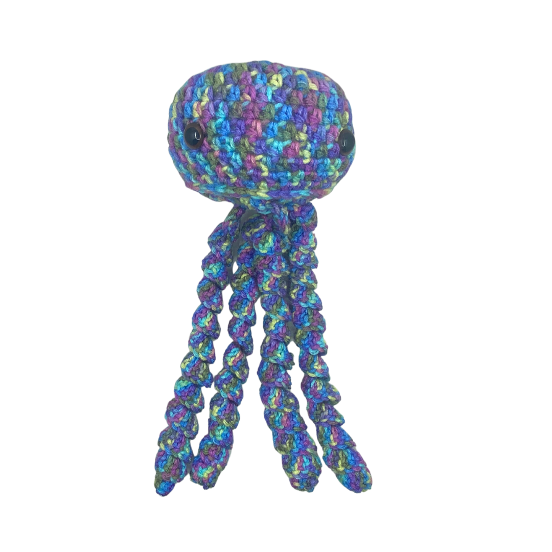 400 Lux Hand-Crocheted Jellyfish