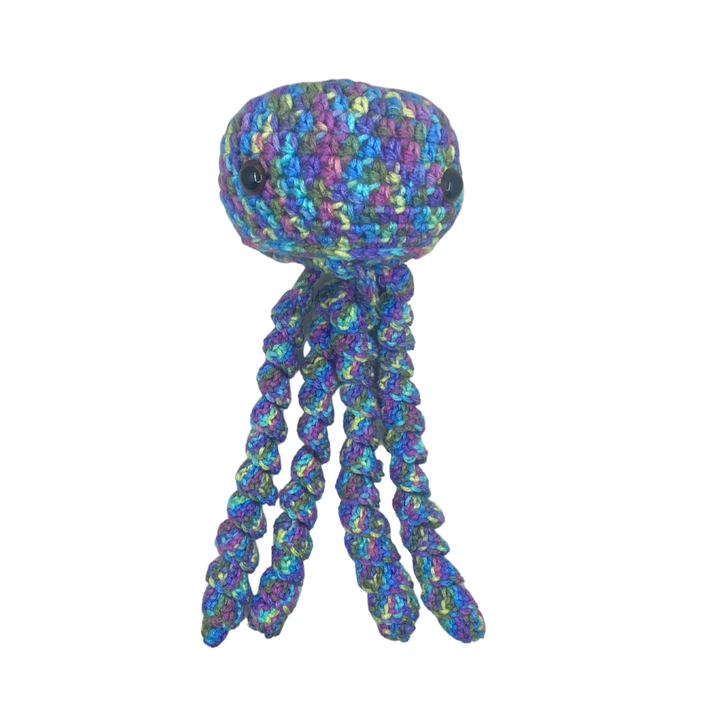 400 Lux Hand-Crocheted Jellyfish