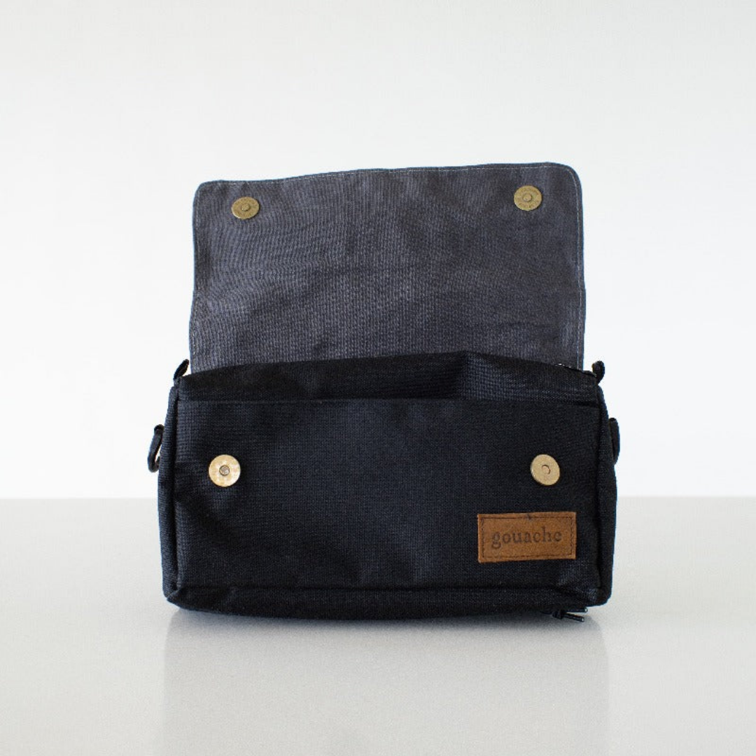 Gouache	Otto Waxed Canvas Rider Bag