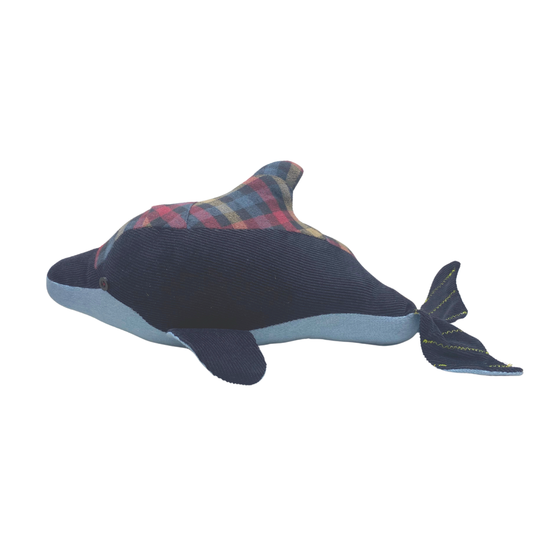 Tagpi-Tagpi Dolphin Plushie