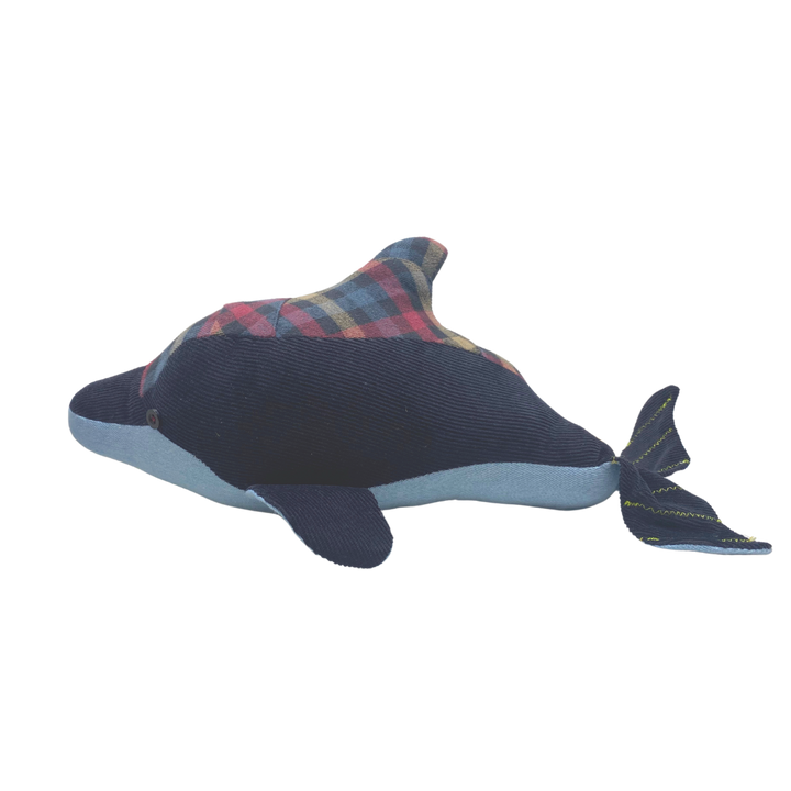 Tagpi-Tagpi Dolphin Plushie