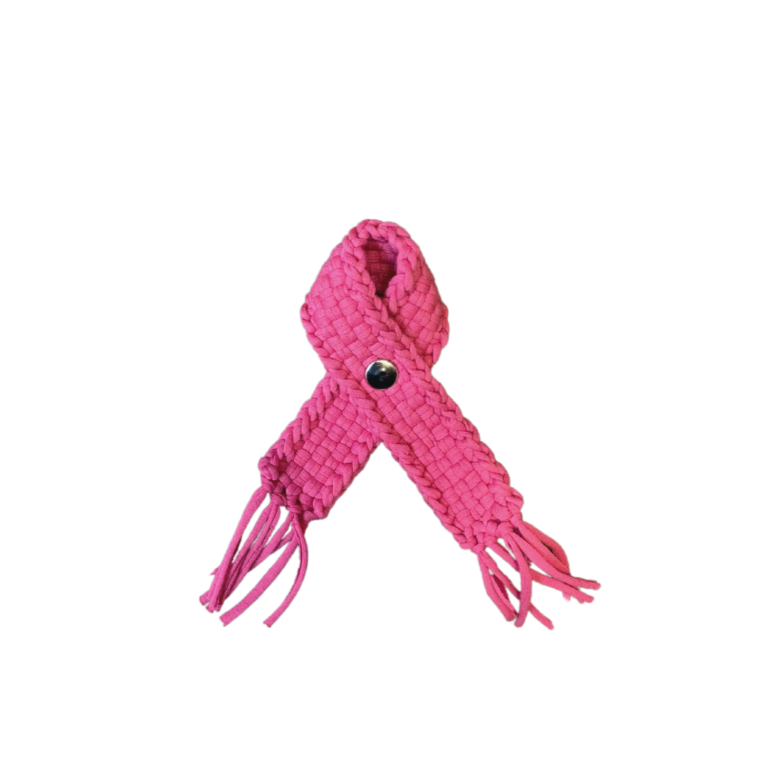 HABI Footwear and Lifestyle Handwoven Pink Ribbon