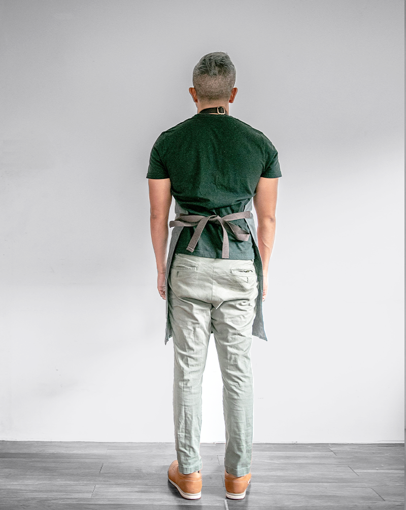Gouache Bennett Waxed Canvas Apron
