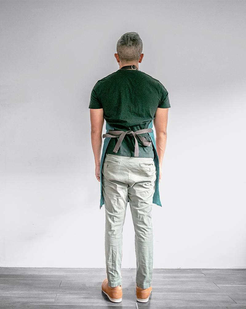 Gouache Bennett Waxed Canvas Apron