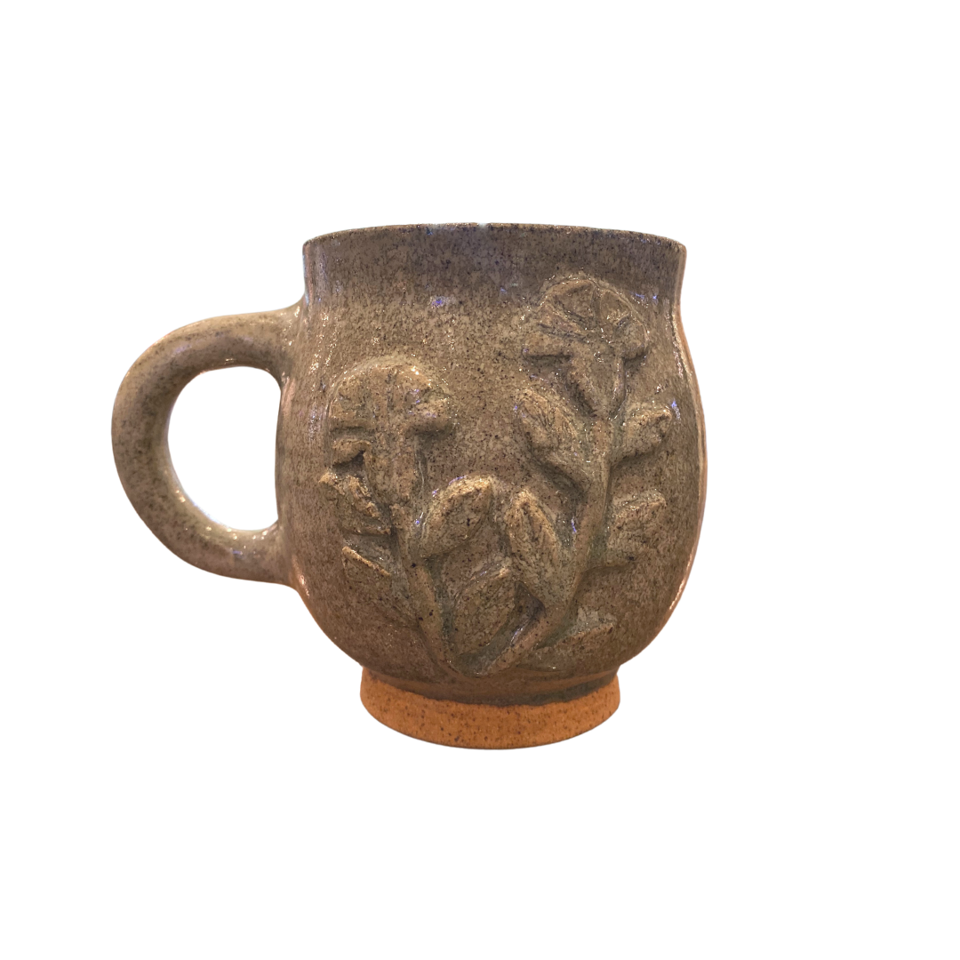 Ardeth Angway Butic Sagada Pottery Ceramic Flower Mug