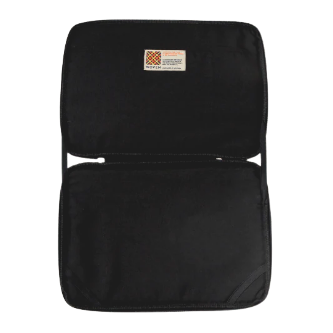 Woven Abre Tikog Grass Laptop Sleeve in Fiesta