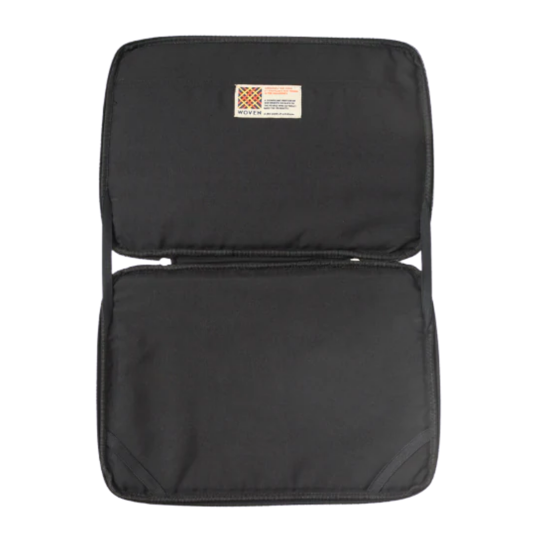 Woven Abre Tikog Grass Laptop Sleeve in Plaid