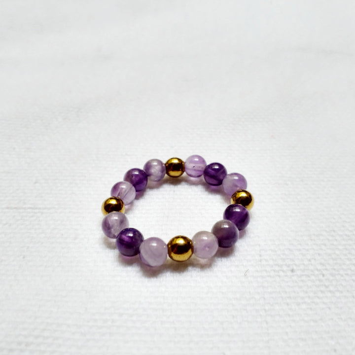 Jumimo by Vickit Amethyst Stone Ring