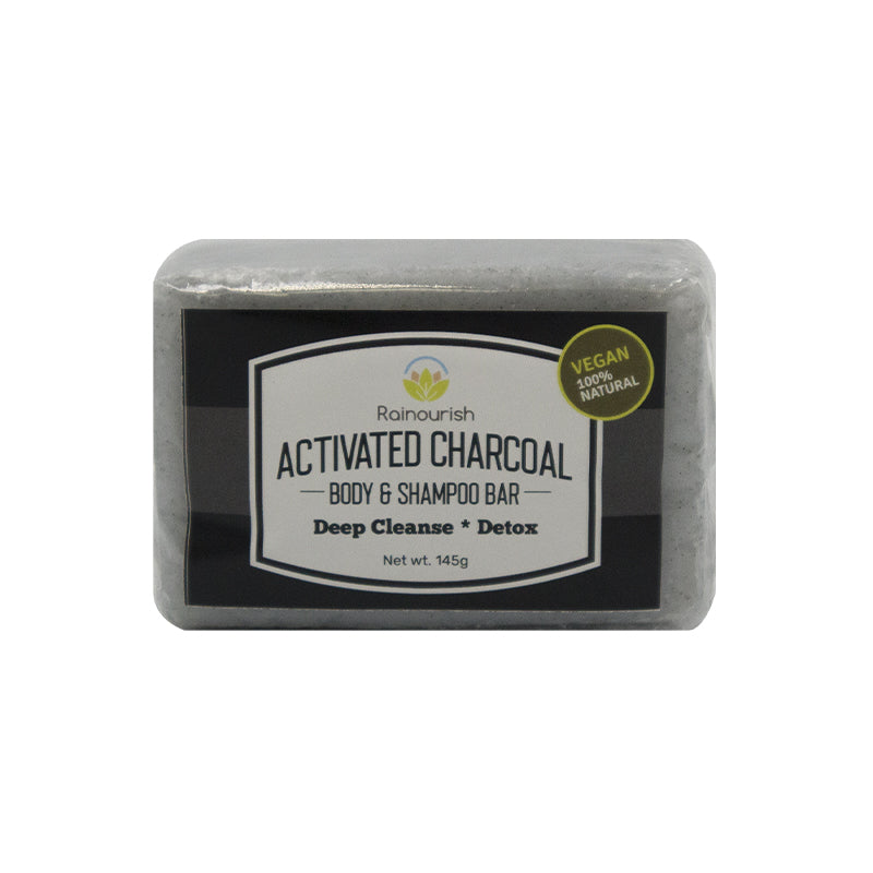 Activated Charcoal Soap Bar (145g) - Roots Collective PH