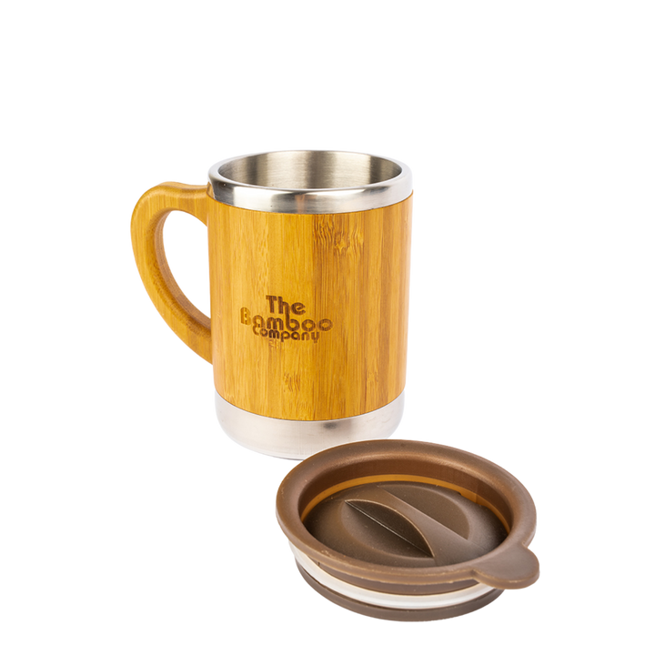 The Bamboo Company Lakbawayan Bambaso Bamboo and Stainless Steel Mug