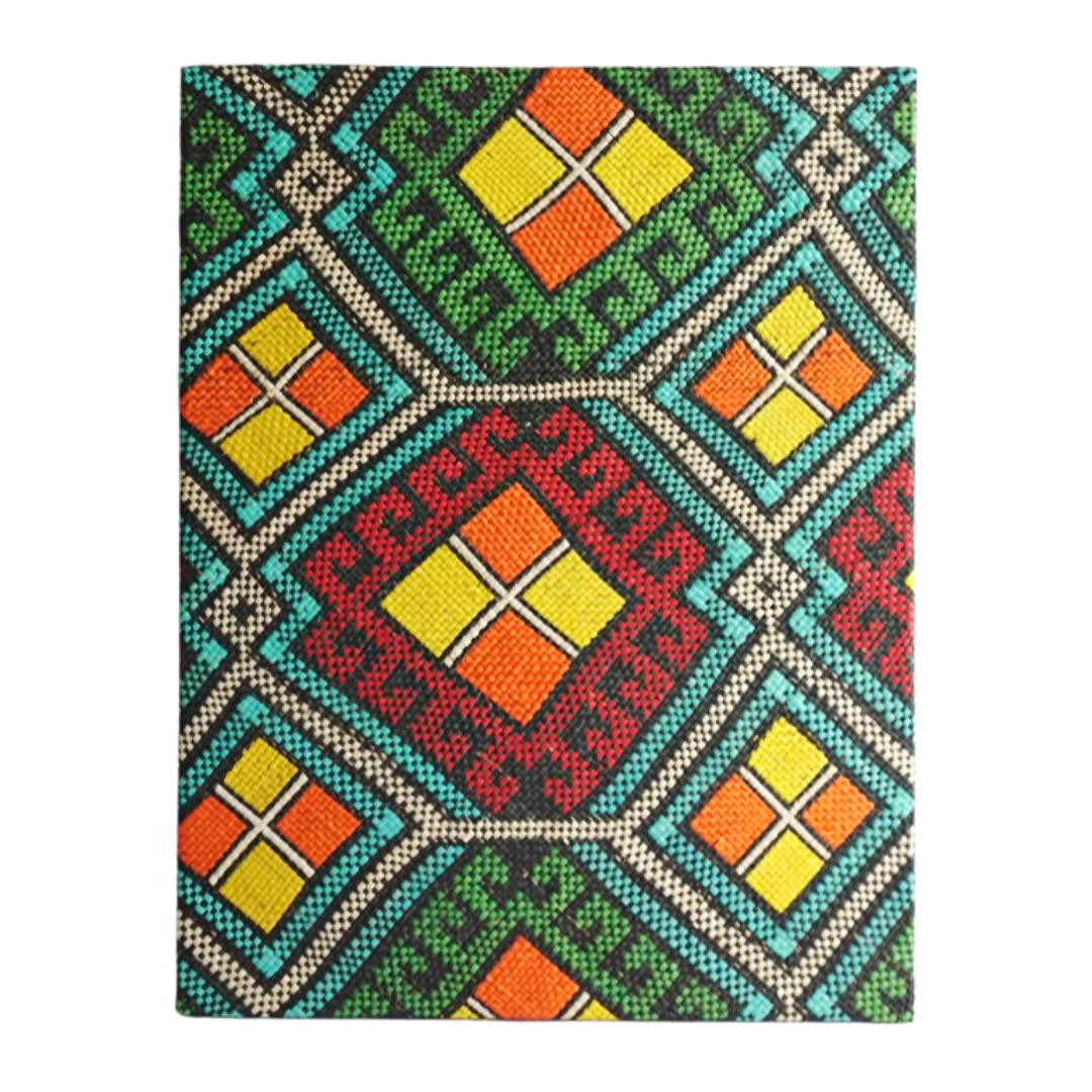 Woven Large Larawan Banig Frame