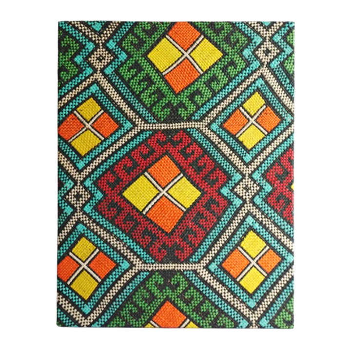 Woven Large Larawan Banig Frame