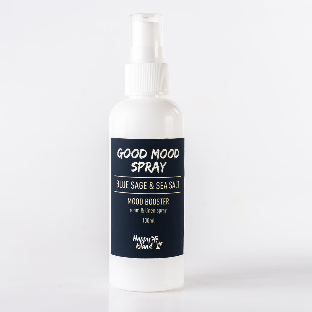 Happy Island Good Mood Spray in Blue Sage & Sea Salt