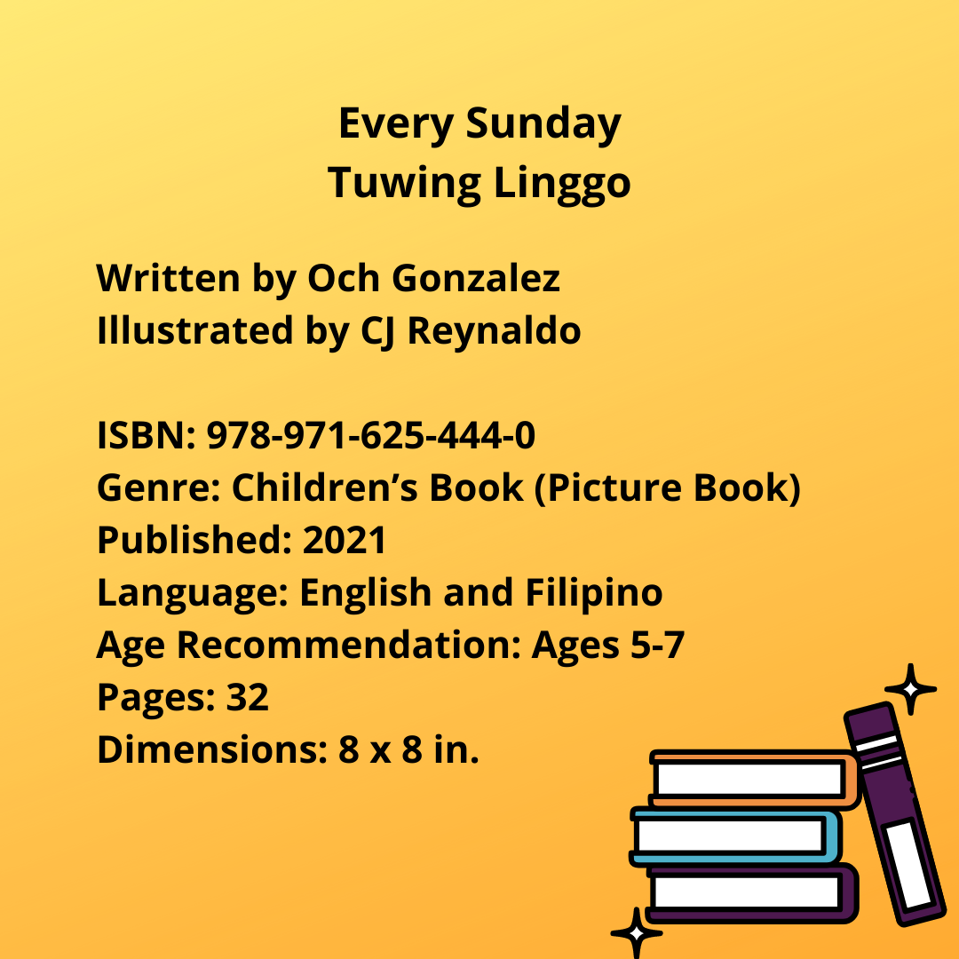 Every Sunday by Och Gonzalez | Kahel Press