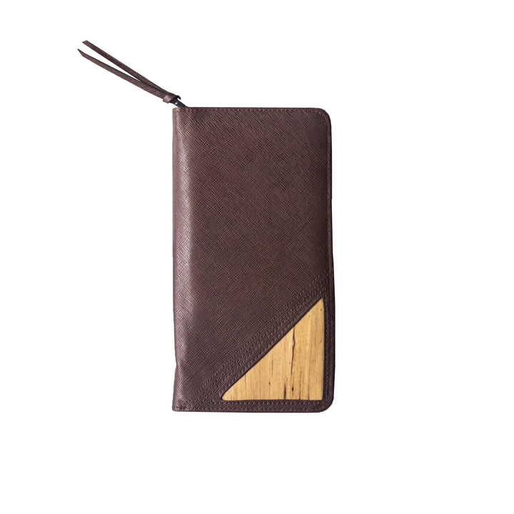 Bucket List Vegan Leather Travel Wallet - Roots Collective PH