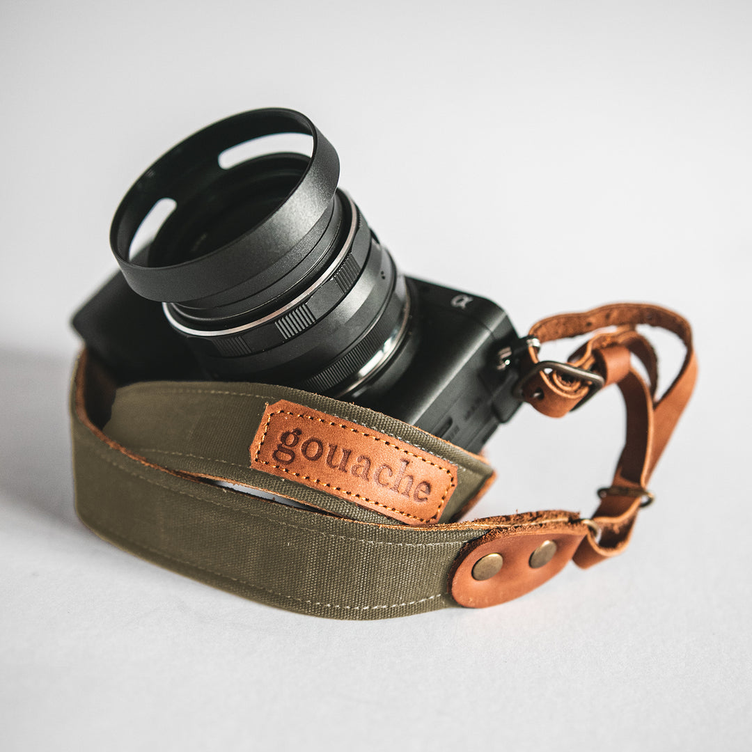 Gouache Bonnie Camera Strap