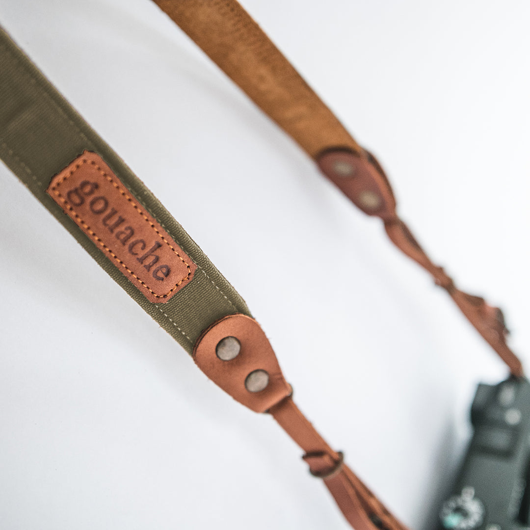 Gouache Bonnie Camera Strap