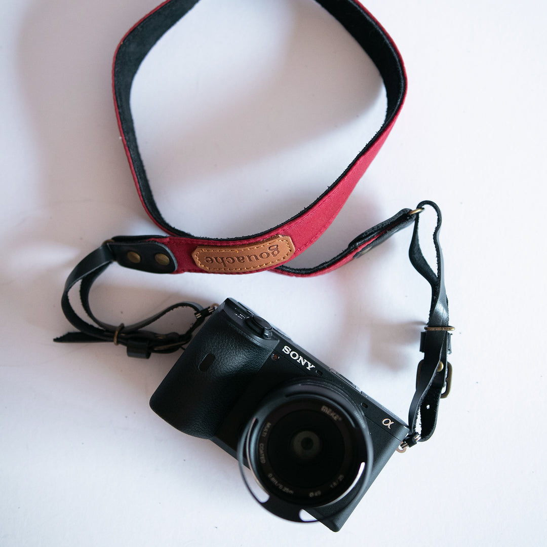 Gouache Bonnie Camera Strap