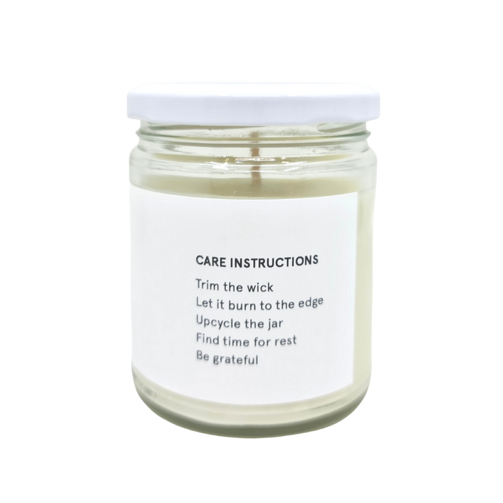 Pahulay Handcrafted Soy Palm Wax Candle in Honeymoon