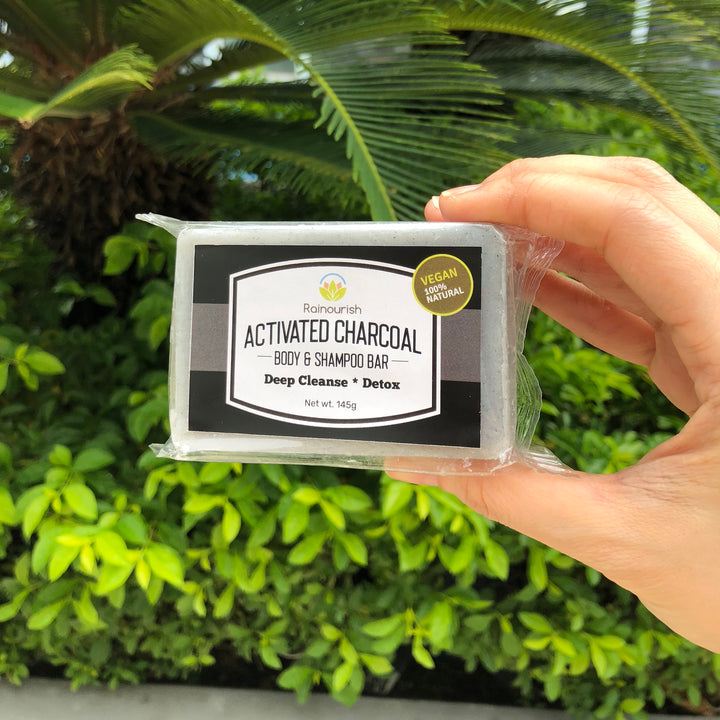 Activated Charcoal Soap Bar (145g) - Roots Collective PH