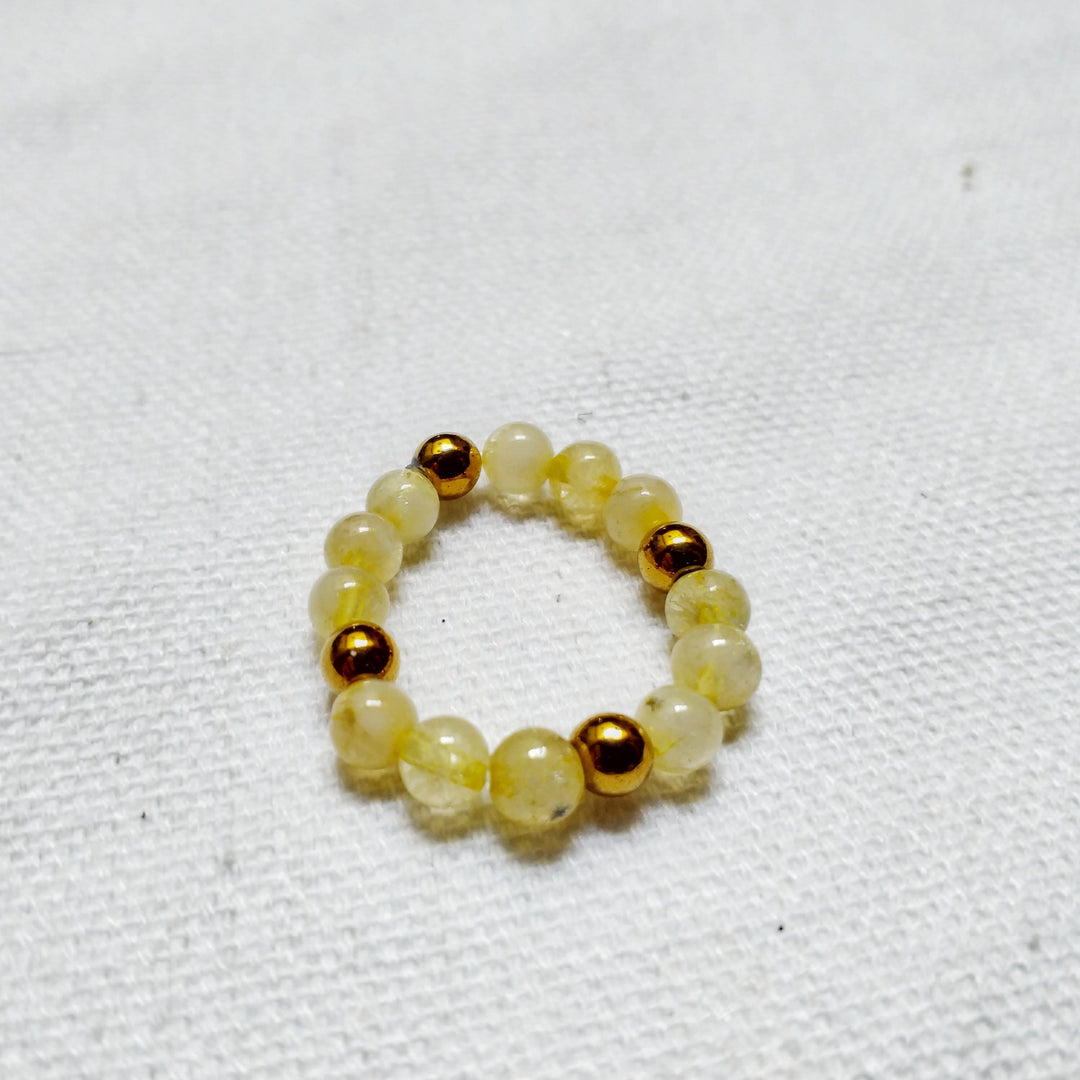 Jumimo by Vickit Citrine Stone Ring