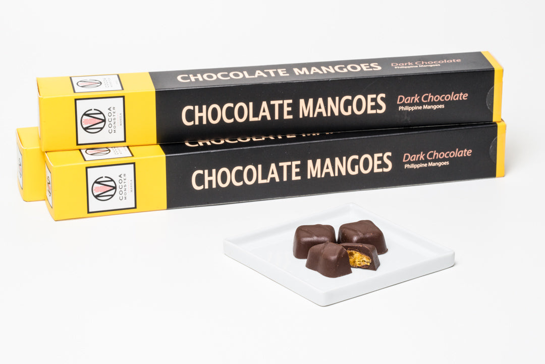 Cocoa Monster Dark Chocolate Mango Bites