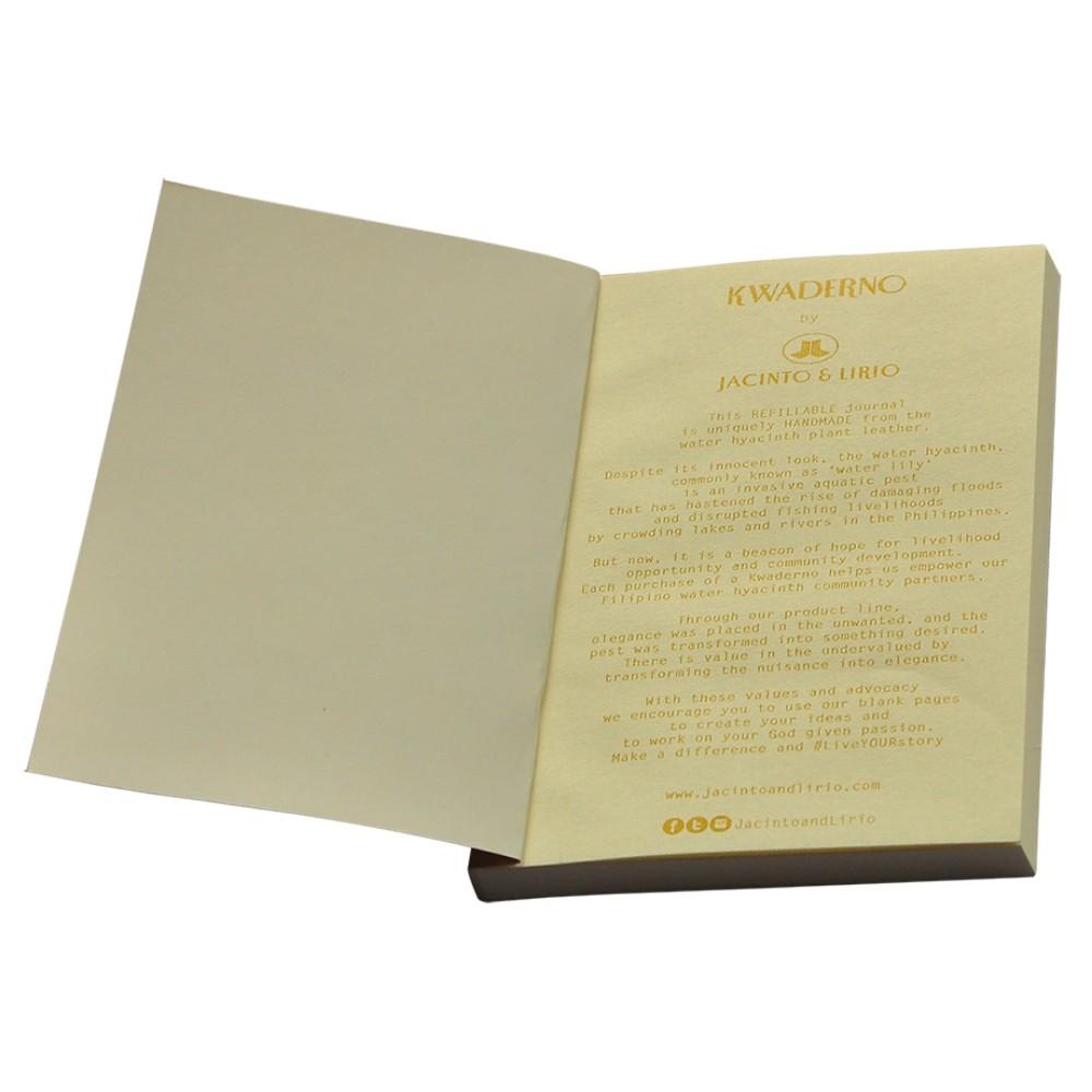 Kwaderno Notebook Refill - Plain Paper - Roots Collective PH