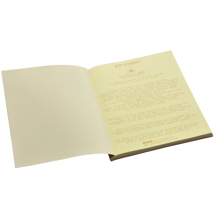 Kwaderno Notebook Refill in Kraft Paper (Medium)-Fashion Accessories-Jacinto & Lirio-Roots Collective PH