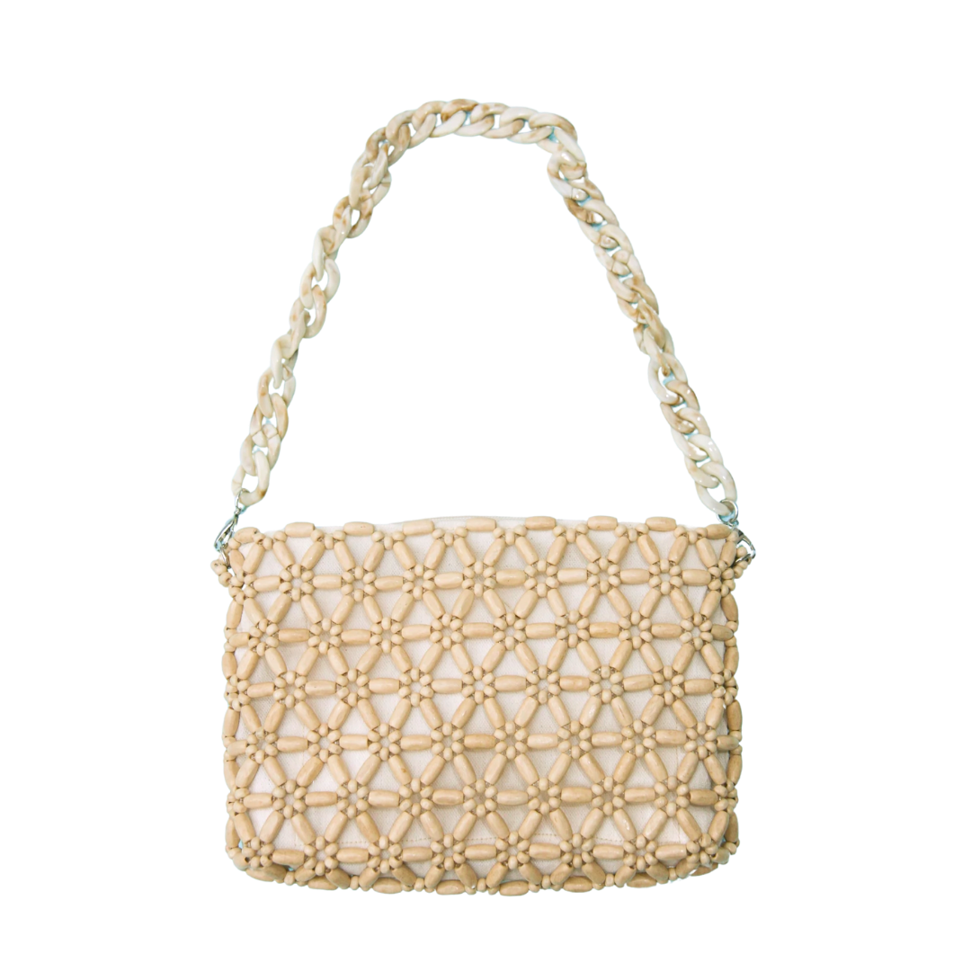 HABI Footwear and Lifestyle Amelia Beaded Sling Bag