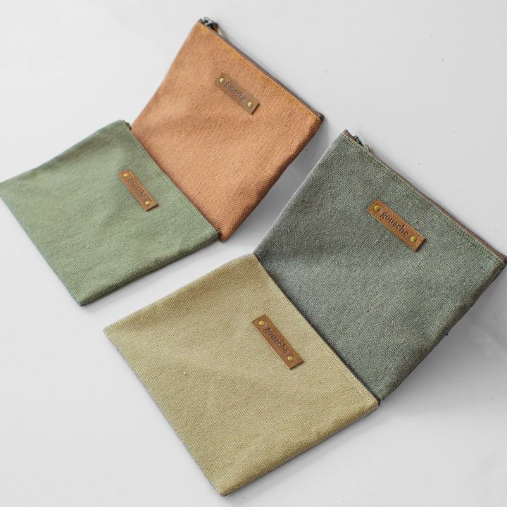 Gouache Charlie Canvas Pouch