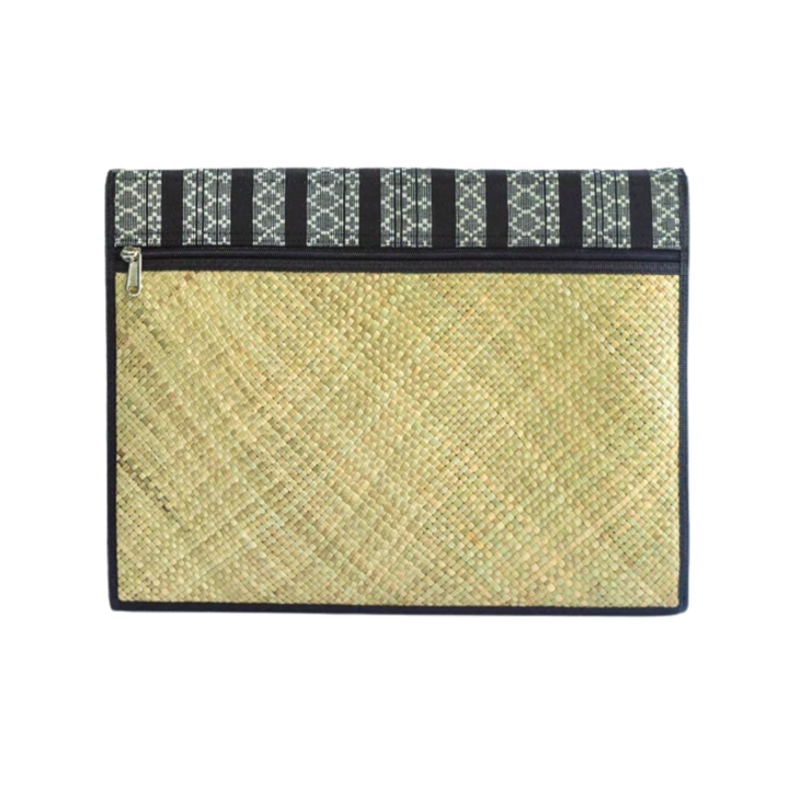 Woven Lingkat Tikog Grass and Indigenous Weaves Laptop Sleeve