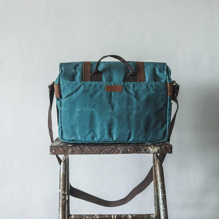 City Waxed Canvas Messenger Bag - Roots Collective PH