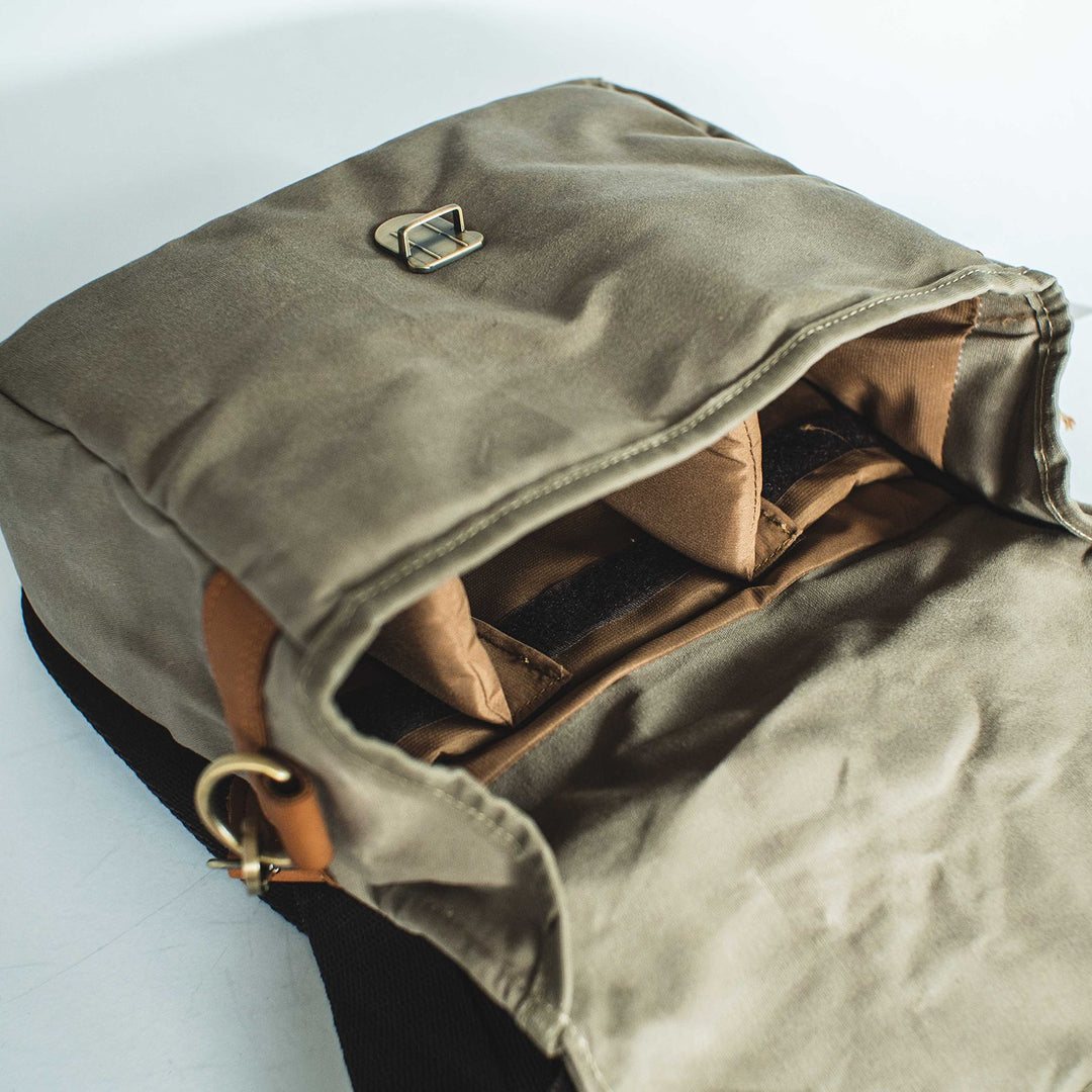 Harvey Waxed Canvas Camera Bag - Roots Collective PH