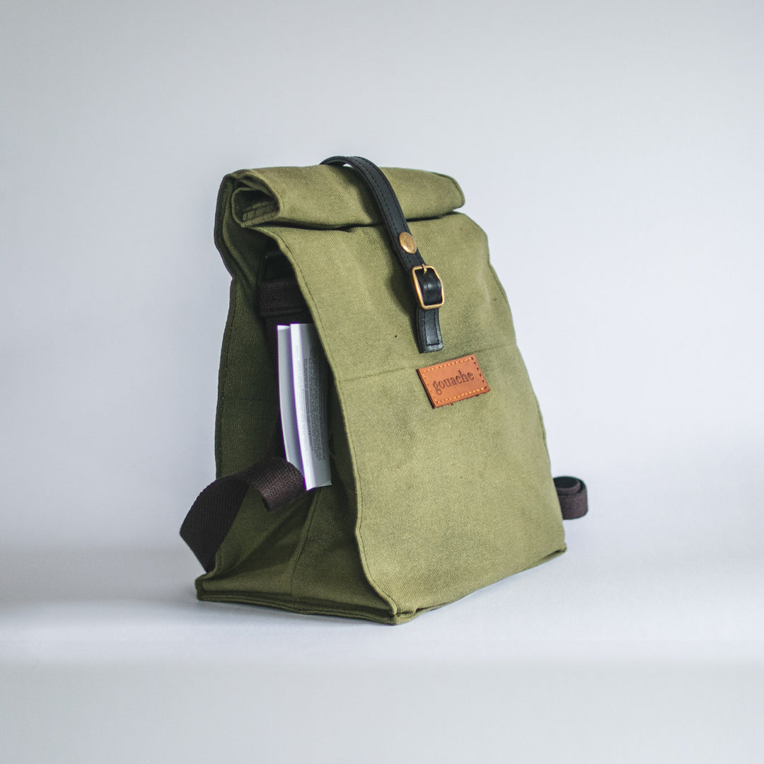 Colette Waxed Canvas Lunch Bag - Roots Collective PH