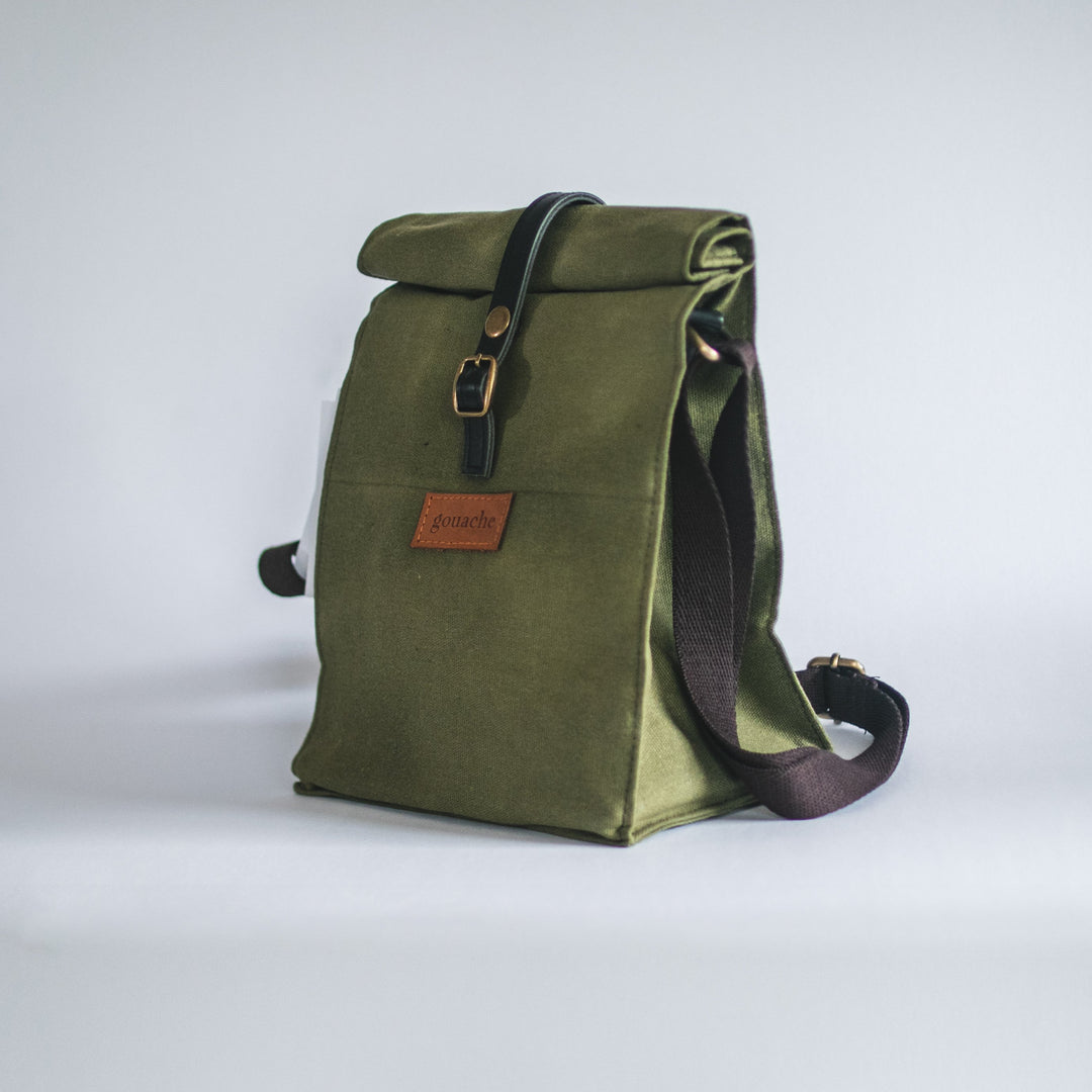 Colette Waxed Canvas Lunch Bag - Roots Collective PH