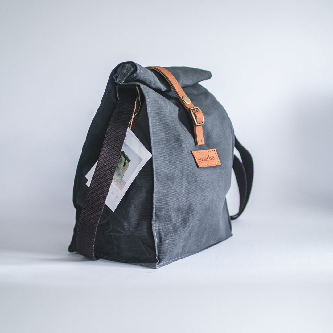 Colette Waxed Canvas Lunch Bag - Roots Collective PH