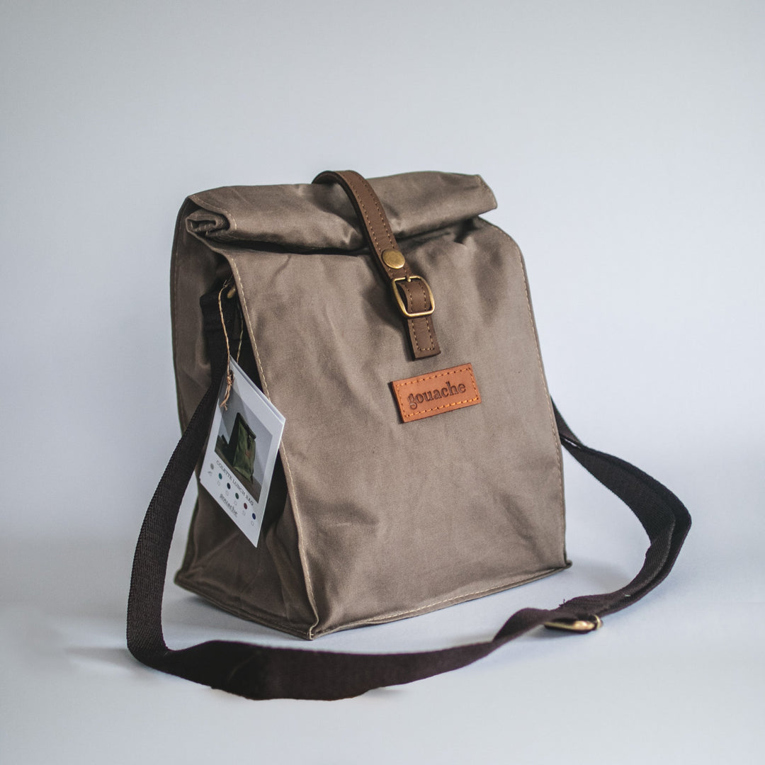 Colette Waxed Canvas Lunch Bag - Roots Collective PH