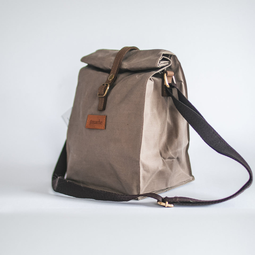 Colette Waxed Canvas Lunch Bag - Roots Collective PH