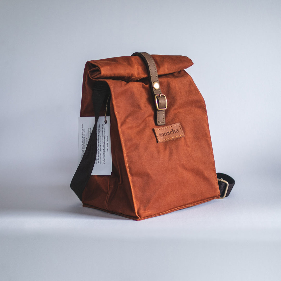 Colette Waxed Canvas Lunch Bag - Roots Collective PH